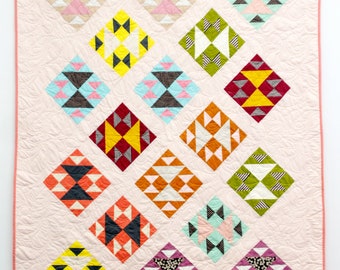 the SIGRID SQUARES Quilt PDF Pattern