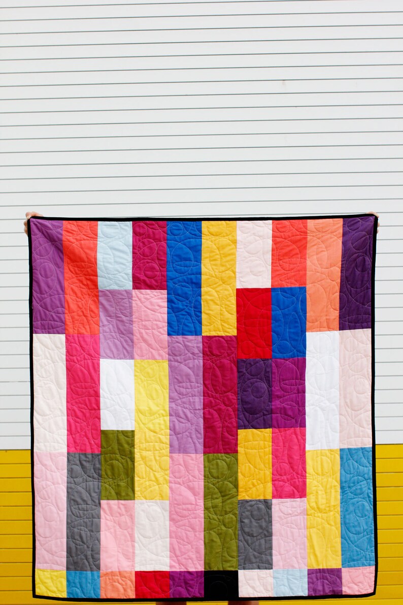The Color Test Quilt PDF Pattern - Etsy
