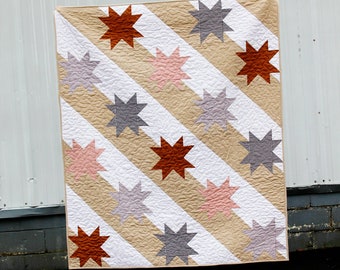 the Stars and Stripes Picnic Quilt PDF Pattern