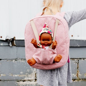 the BABY DOLL Carrier Backpack PDF Sewing Pattern image 2