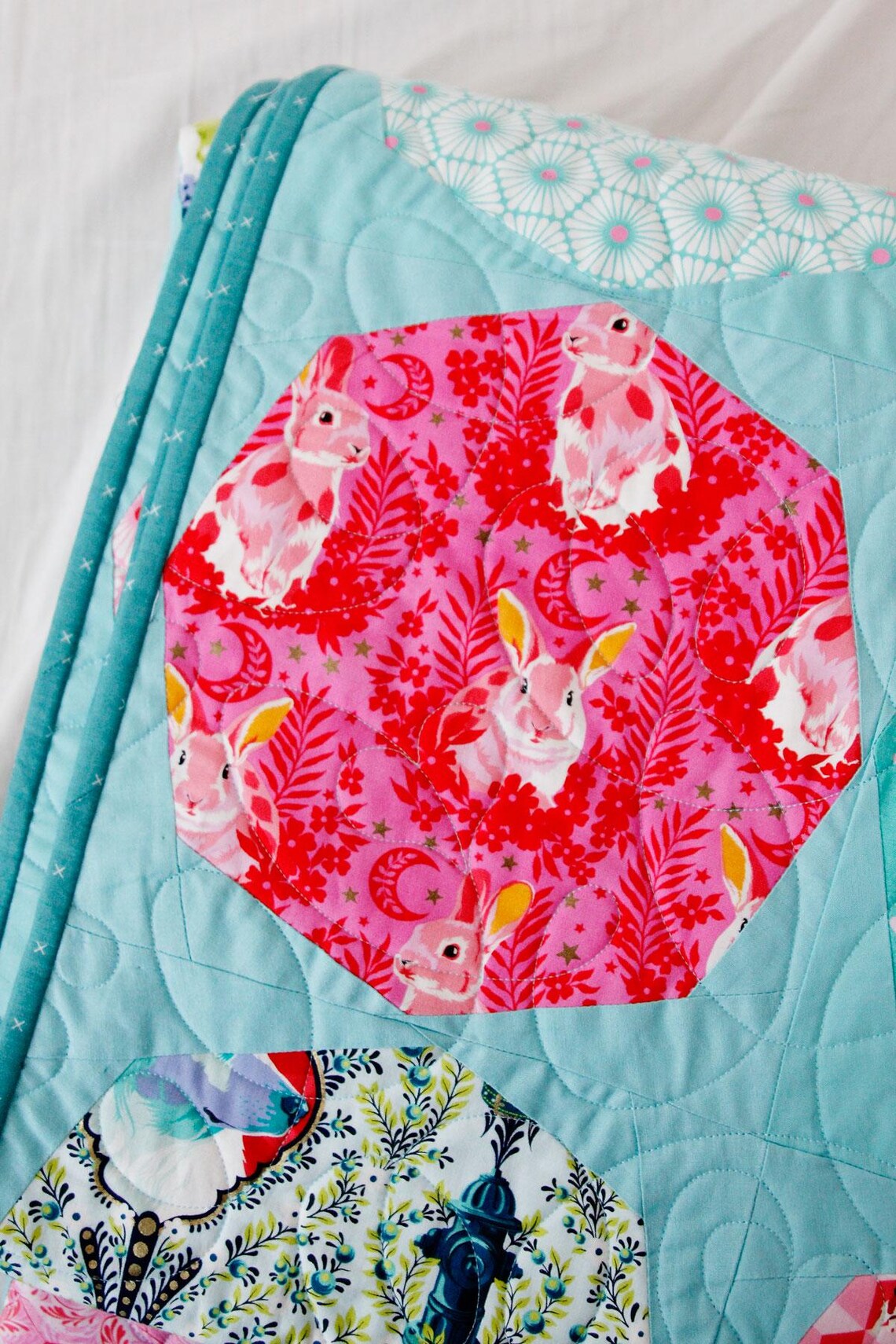 Octogan Quilt Pattern The OCTAVIA OCTAGON Quilt Pattern PDF - Etsy
