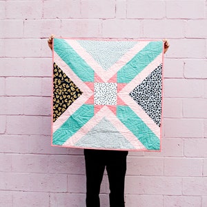the Little Star Baby Quilt PDF Pattern