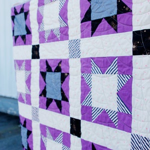 the SIMPLE STARS Quilt PDF Pattern
