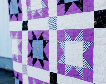 the SIMPLE STARS Quilt PDF Pattern