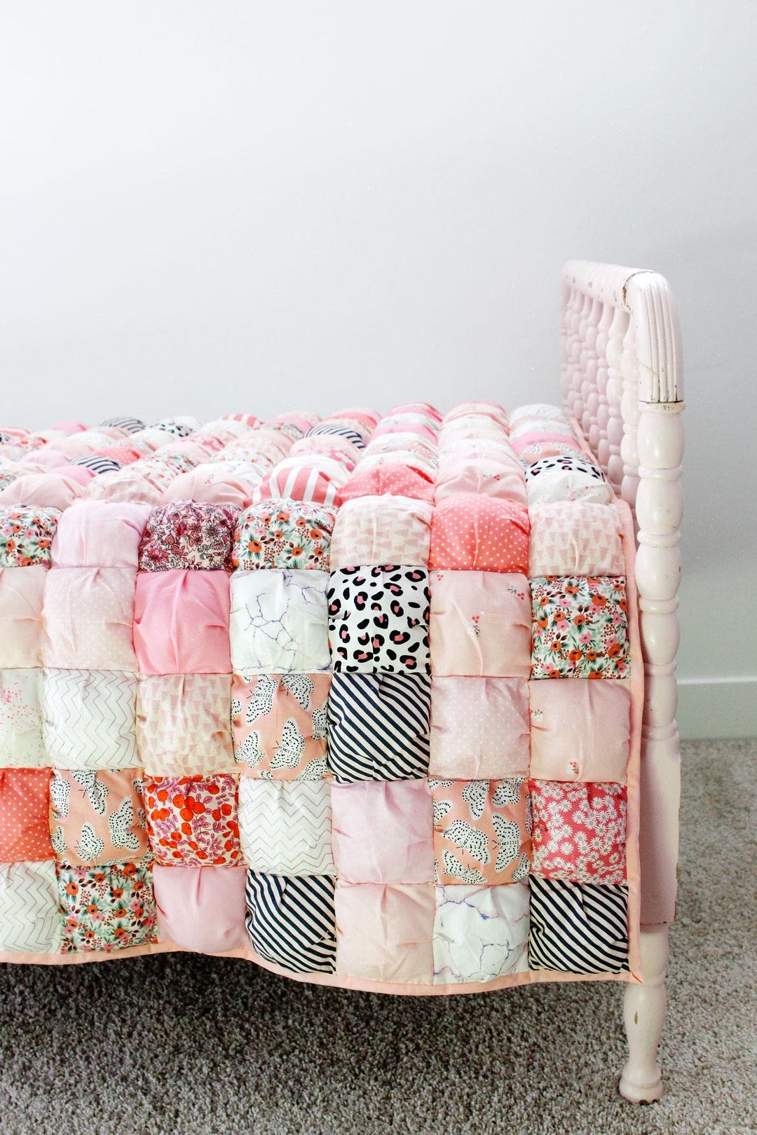Puff Quilt Bubble Blanket PDF Pattern