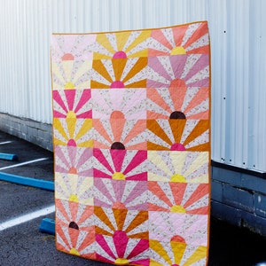 the Sunny Days Ahead Quilt PDF Pattern