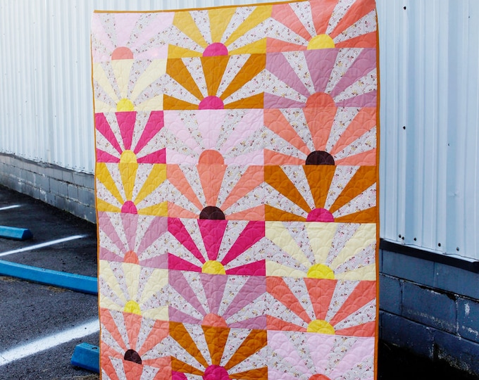 the Sunny Days Ahead Quilt PDF Pattern