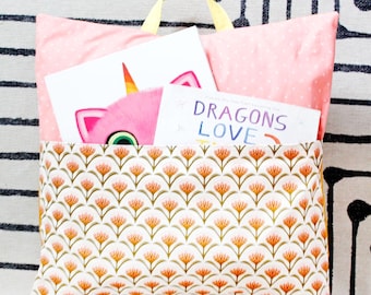 Reading Pillow with Book Pocket PDF Pattern