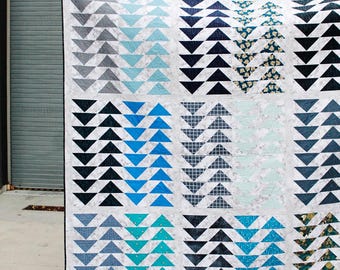 FAT QUARTER Flygande Gäss Quiltmönster PDF