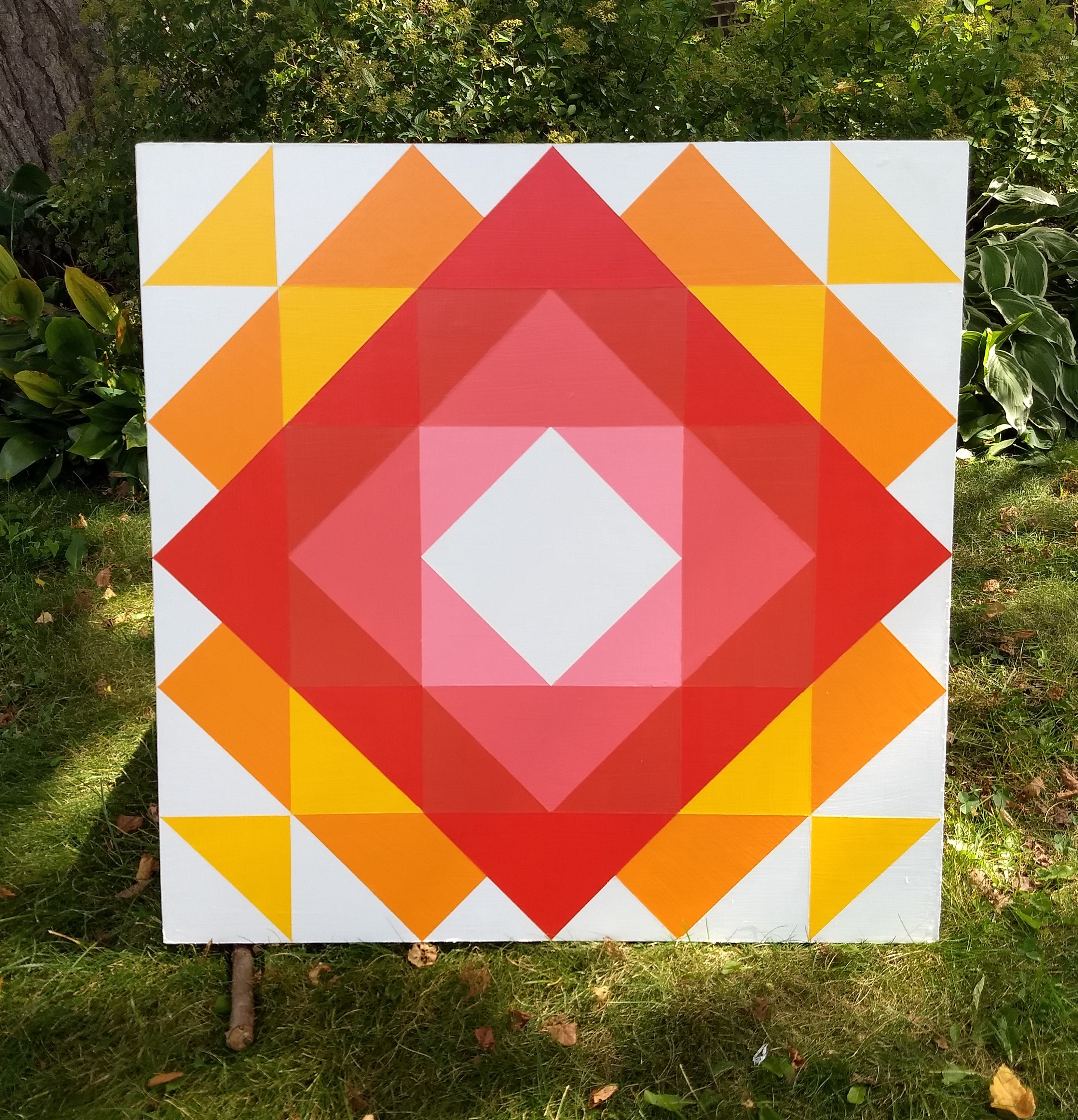 Custom Handpainted Quilt Blocks, Barn Quilts, Made to Order, 24