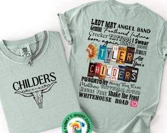 Tyler Childers Tshirt, Country-Musik-Shirt: Western-Konzert-T-Shirt