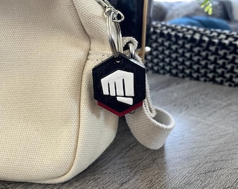 3d Gedruckter Riot Buddy Valorant Schlüsselanhänger