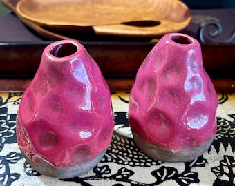 A Pair of Studio Pottery Vases- Vintage
