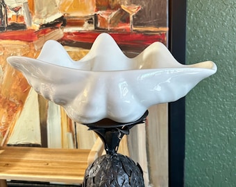 Hall China USA Clam Shell Bowl- Vintage