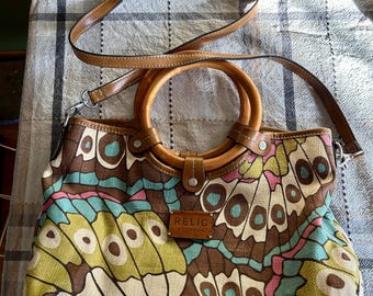 Vintage 90's RELIC canvas shoulder/hand bag