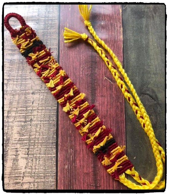 gryffindor friendship bracelet