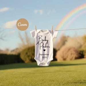 Rainbow Baby Announcement: Editable Social Media Pregnancy Reveal (Digital Download)
