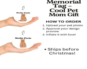 Personalized Pet ID Tag: Custom Dog Memorial Gift