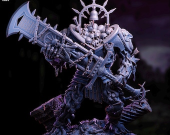 Keeper of the Gate | Hellish Horror Monster Miniature | Goetia Miniatures | Pillars of Darkness | Resin | Fantasy | DnD | RPG
