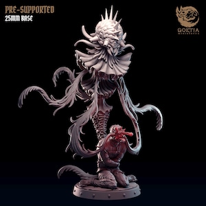 Neurotransmitter | Eldritch Horror Miniature | Goetia Miniatures | Madhouse | 3d Printed Resin Mini | Fantasy | DnD | RPG