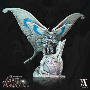 Luminae | Astral Fae Fey Miniature | Archvillain Games | Gate to Argantos | 3D Printed Resin Mini | Fantasy | DnD | RPG