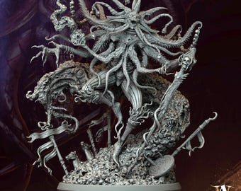 Mostratto | Circus Demon Devil Miniature | Archvillain Games | Fiendish Troupe | 3d Printed Resin Mini | Fantasy | DnD | RPG