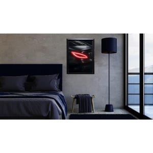 Car Neon Sign - LED Decor, Neon Art for Walls, Bright Wall Decoration, Unique Car Poster, Home or Garage Wall Art