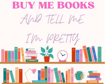 Booktok Art Print – moderne boekenplankposter (digitale download)