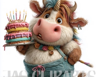 Einhorn Clipart: Baby Pastell PNG Bundle (digitaler Download)
