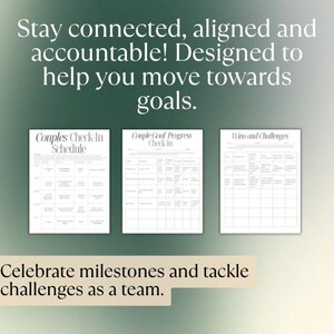 Couples Yearly Planner, Relationship Planner, Couple Goal, Couple ...