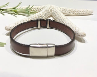 Bracciale rete in Acciaio e gomma titanio | Gioielli