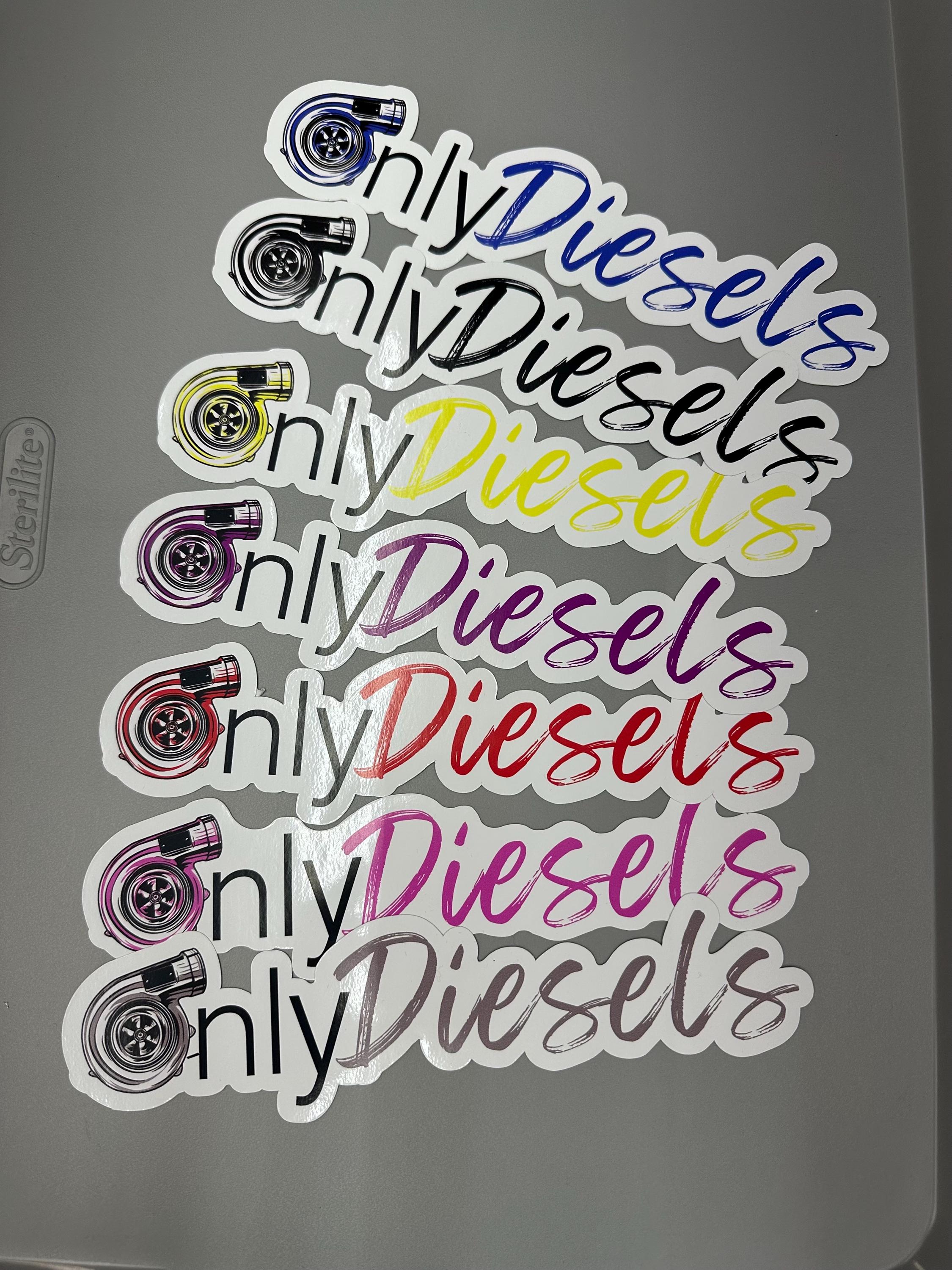 Powerstroke Diesel Stickers - Etsy, image size:2250x3000