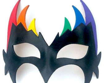 Pride Wings Leather Mask