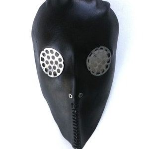 Death Squad 1 Leather Mask image 2