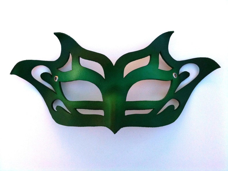 Pixie Leather Mask image 3