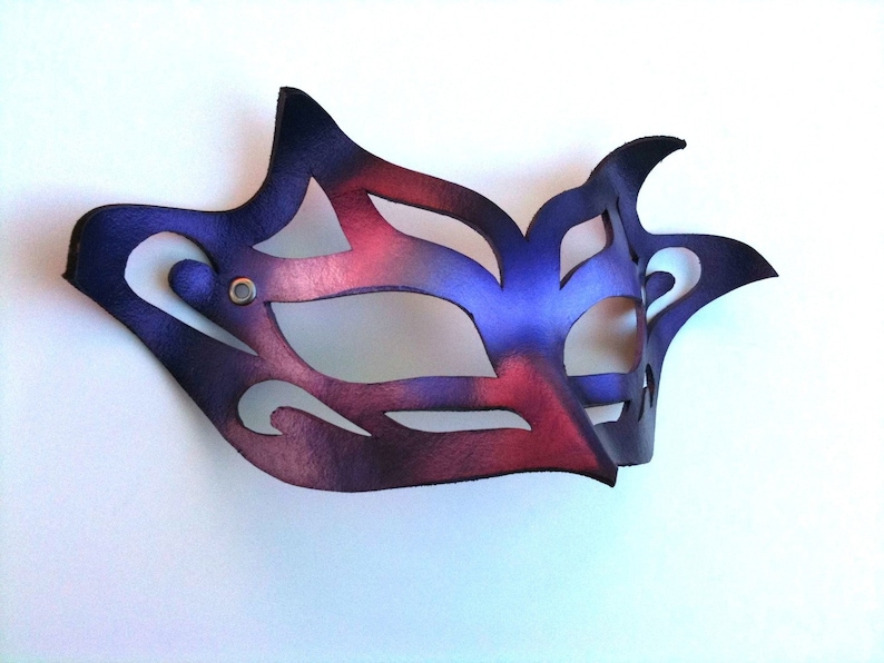 Pixie Leather Mask image 4