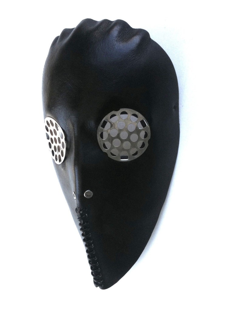 Death Squad 1 Leather Mask image 1