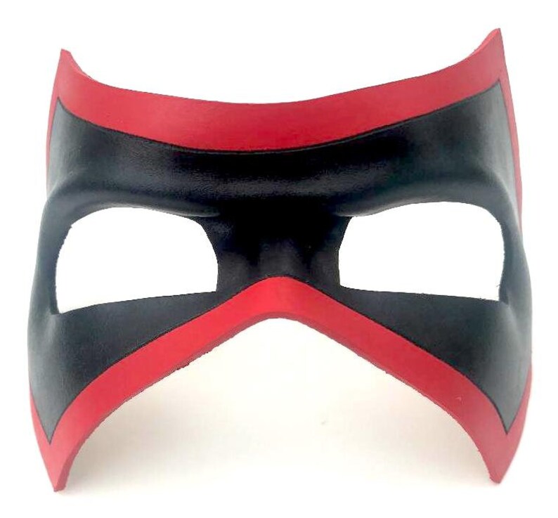 Banded Villain Leather Mask image 3