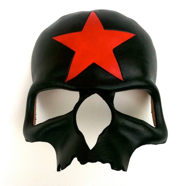 Máscara de cuero black death