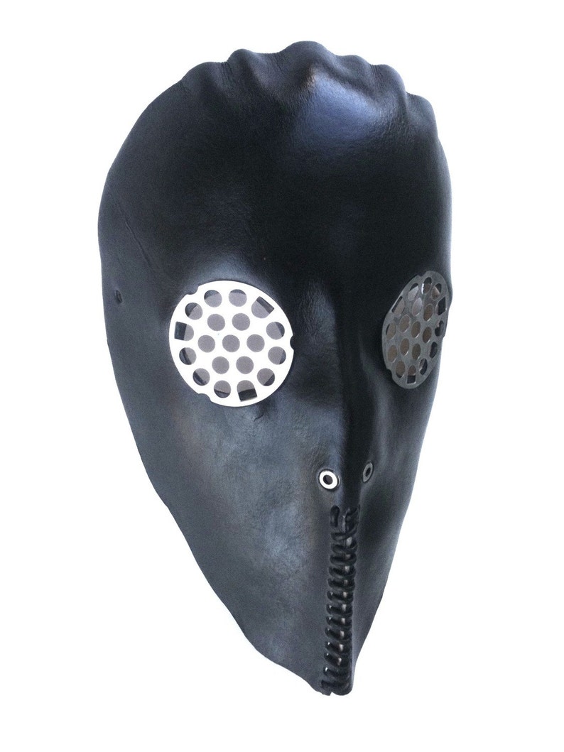 Death Squad 1 Leather Mask image 3