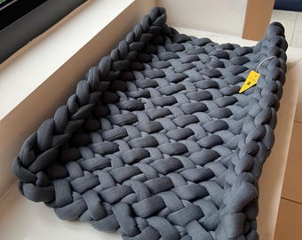 Handgefertigte seidige Baumwolle Haustier Bett Matte: Gemütliche Kätzchen/Katzen Wiege