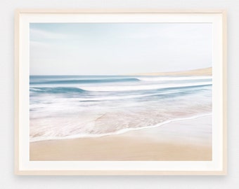 Ocean wave print, California surf, Abstract seascape, Surf printable, Surf photograph, Wave printable, Surf art print, Wave photograph