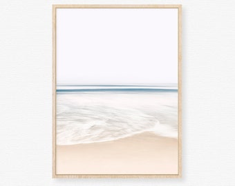 Beach printable art, wave print, surf photo art, seascape printable, beach photo art, beach wall art, abstract seascape, ocean printable art