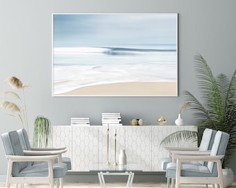 seascape printable, wave print, surf photograph, minimalist seascape, beach photography, abstract seascape, beach wall art, zen landscape