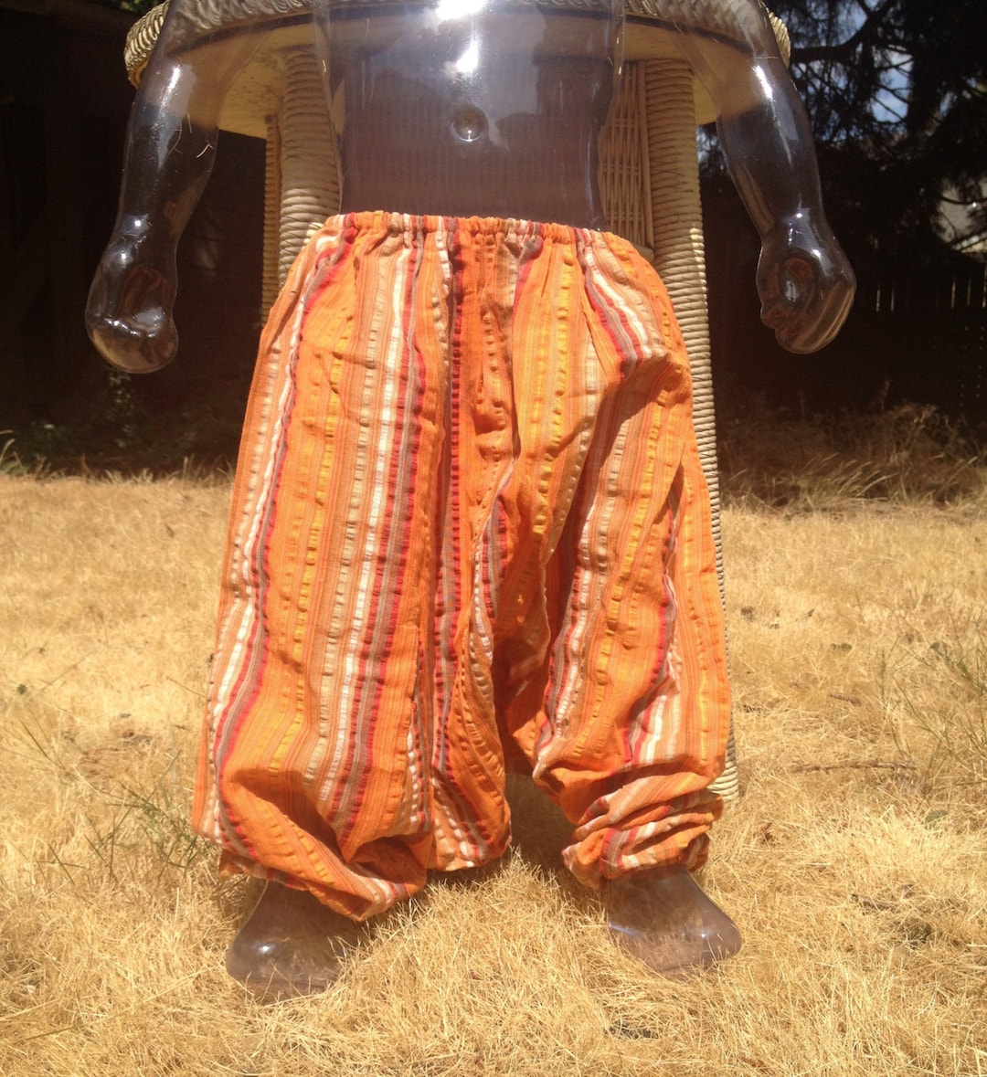 SALE Aladdin Pants / Harem Pants in 2 Sizes Infant and Young Child