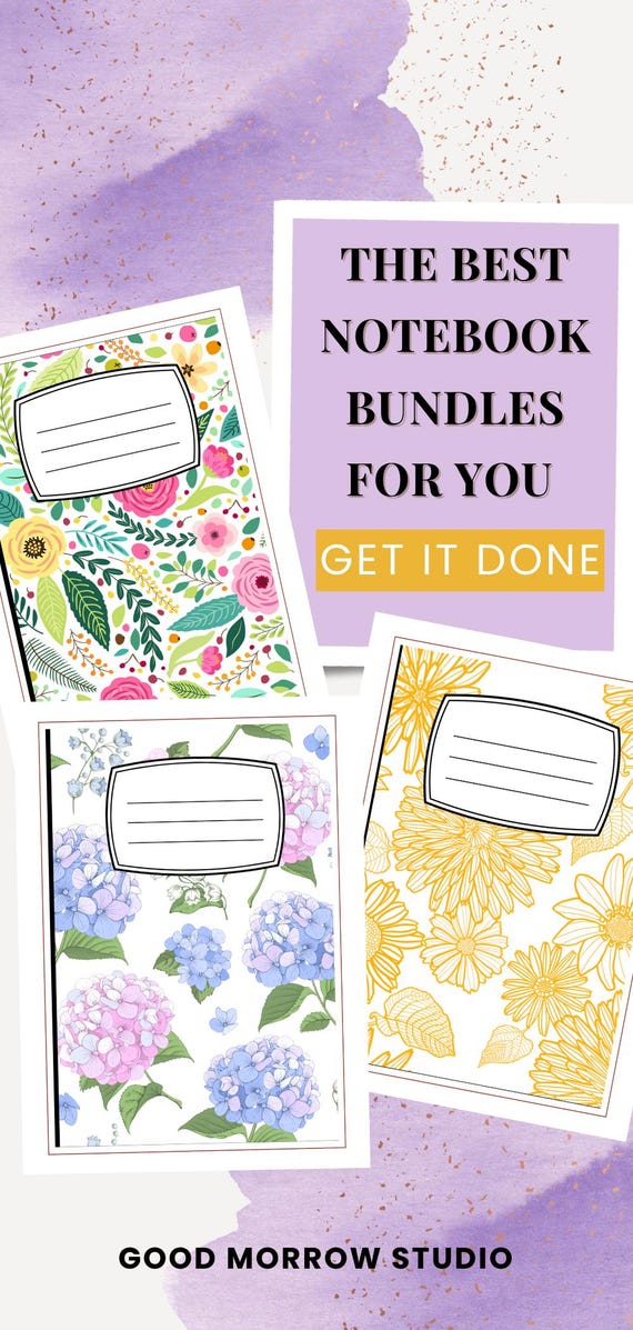 Remarkable Paper Pro Color Notebooks Bundle Hyperlinked Floral