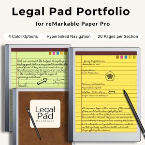 reMarkable Tablet Paper Pro Digitale Multi Colore Blocco Note Organizzatore con Collegamento Ipertestuale Business Planning Professionale Sistema di Note Modello Riunione