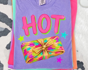 Hot Tamale PNG Sublimation Design, Funny Mexican Food Graphic Tee PNG, Bright Colorful Tamale Shirt Design, Digital Download