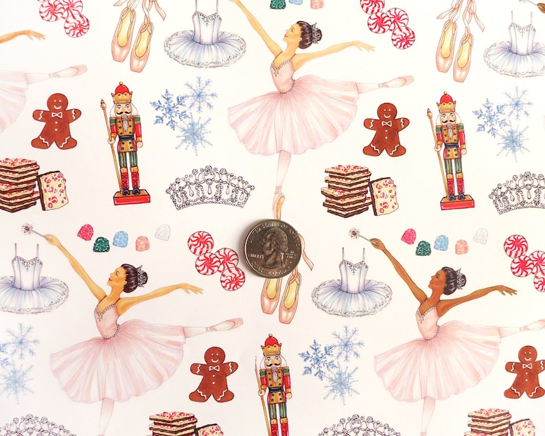 Gift Wrap Sheets Nutcracker Ballet / Christmas Gift Wrap Etsy