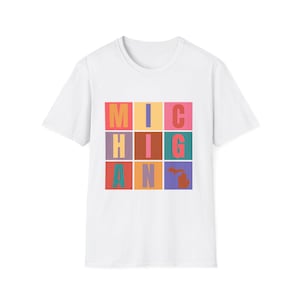 Michigan Square Unisex Softstyle T-Shirt